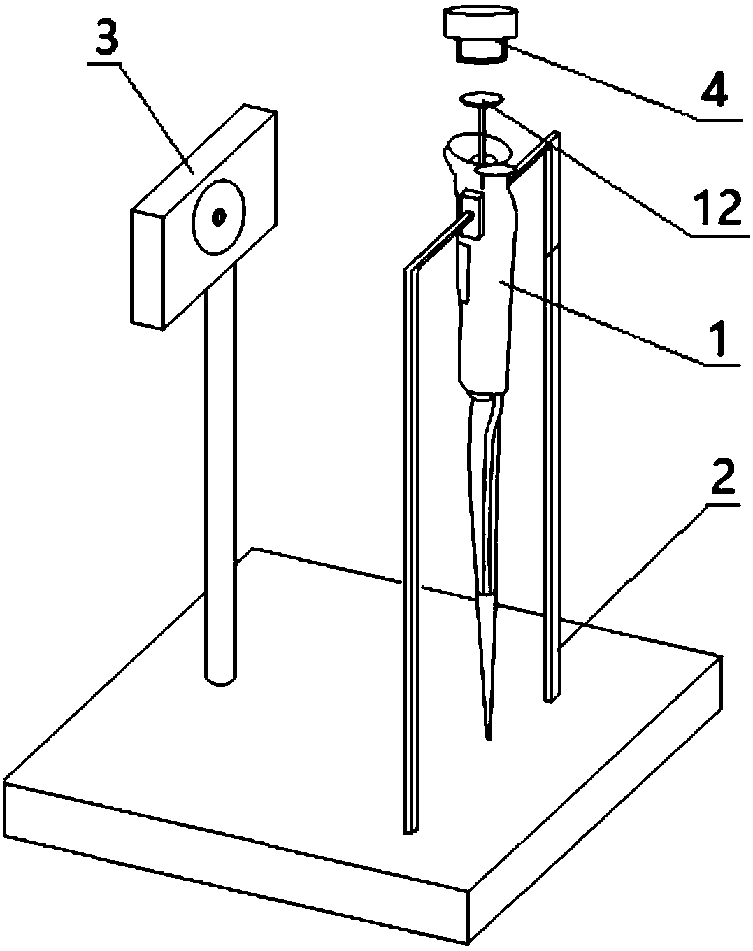 Adjusting method of range of pipette and adjusting device