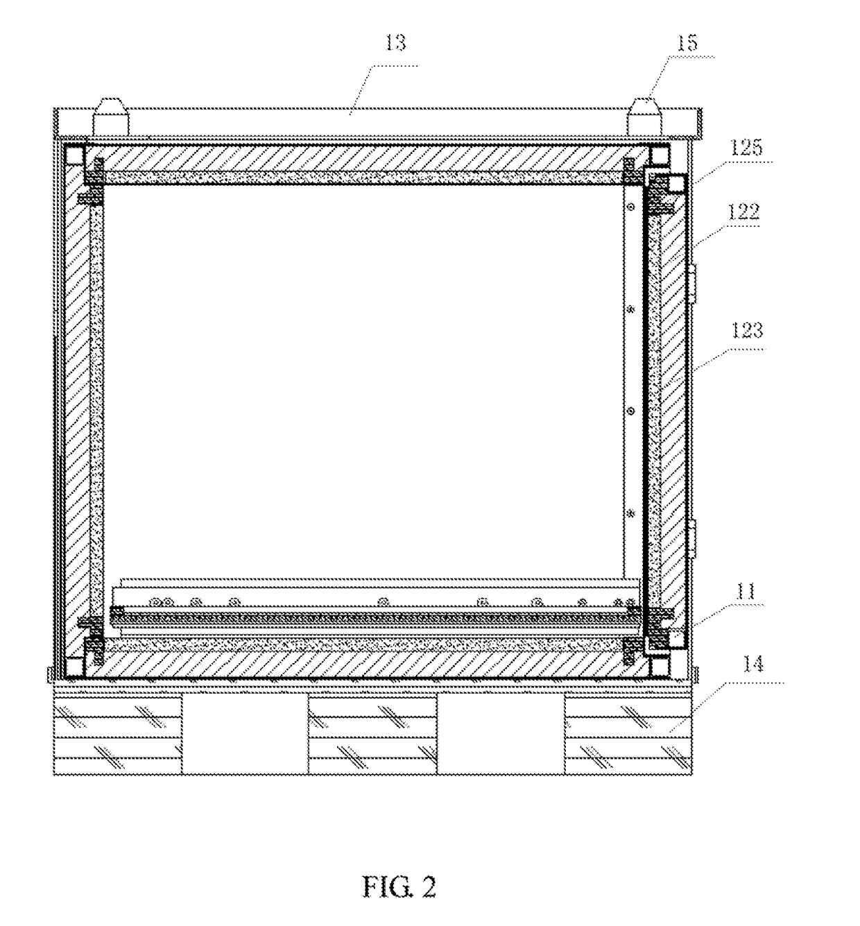 Insulating container, transportation device and transportation method