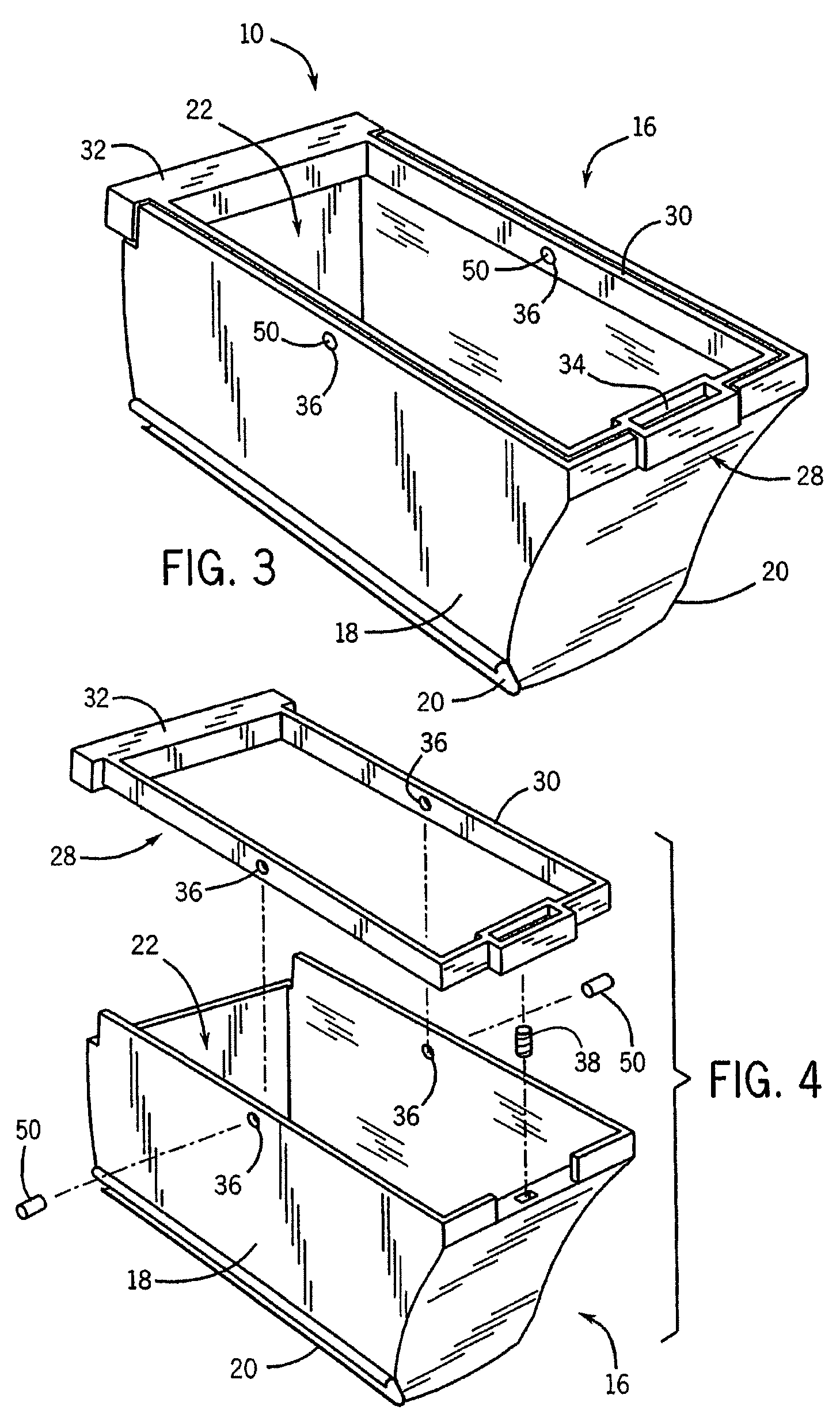 Console storage enclosure