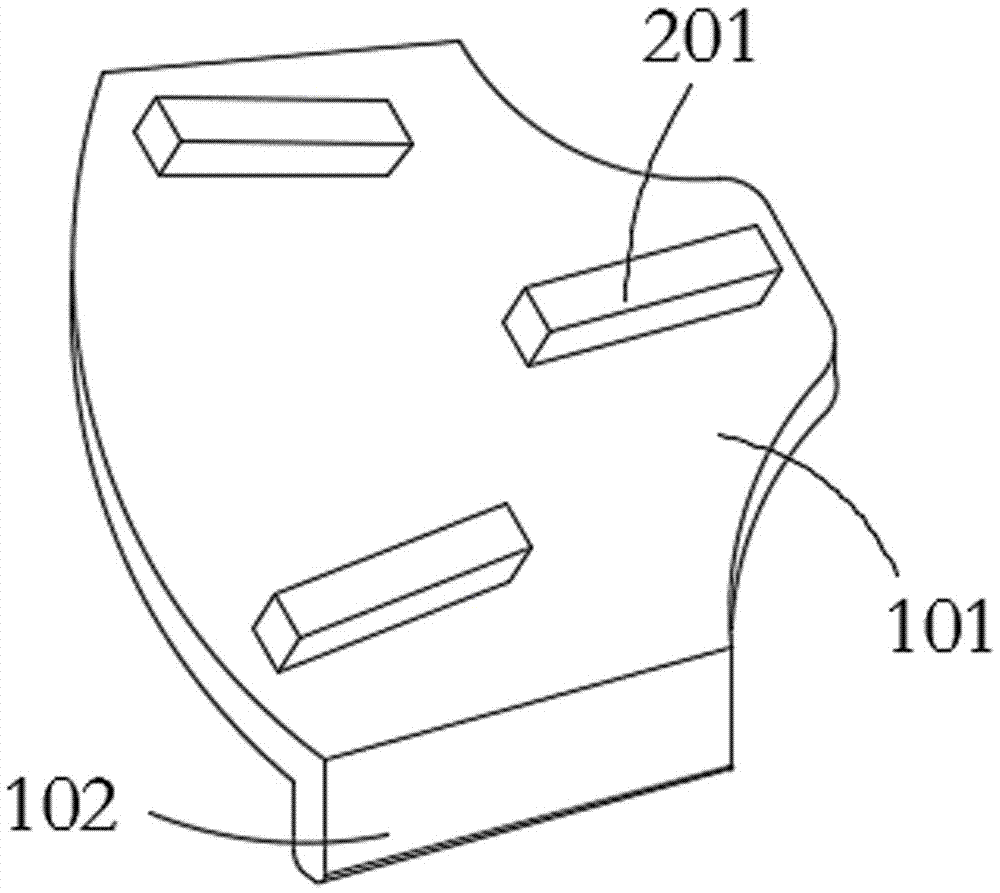 Diamond abrasive disc based on spot welding and manufacture process thereof