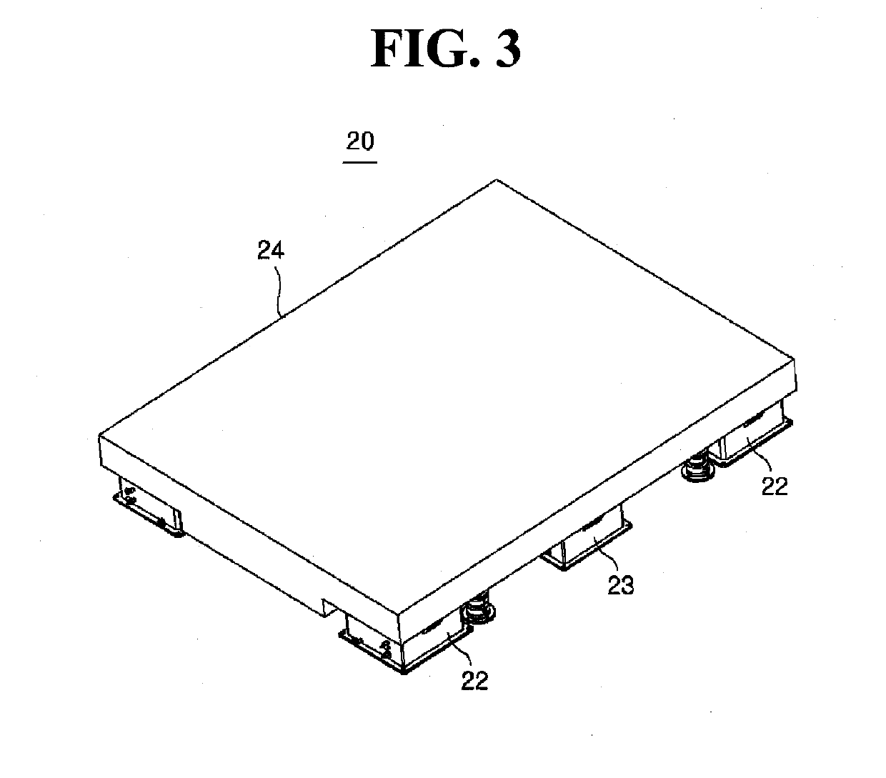 System for monitoring vibration-isolated foundation