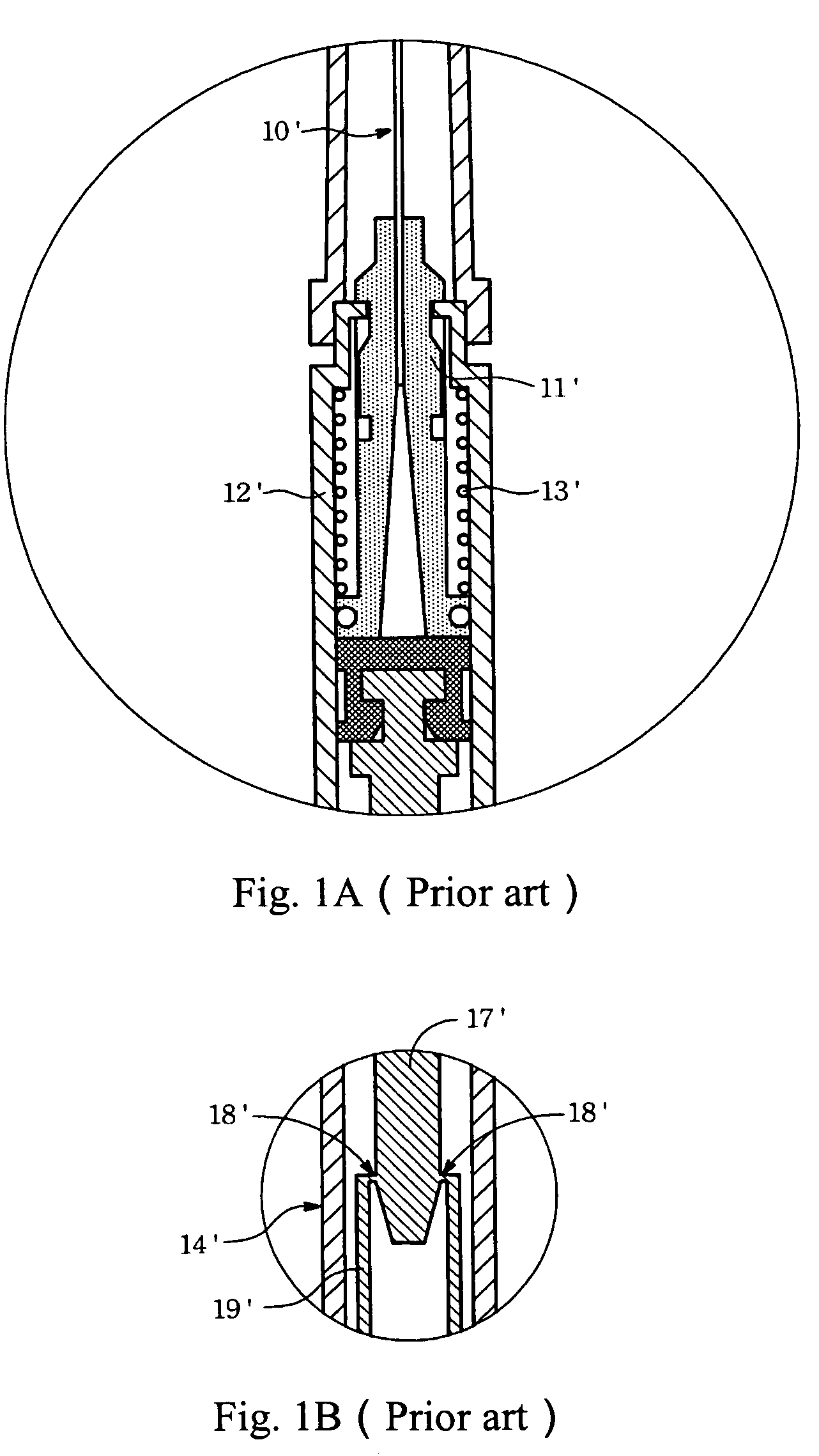 Safe medical-drug injector and collapsible plunger combination thereof