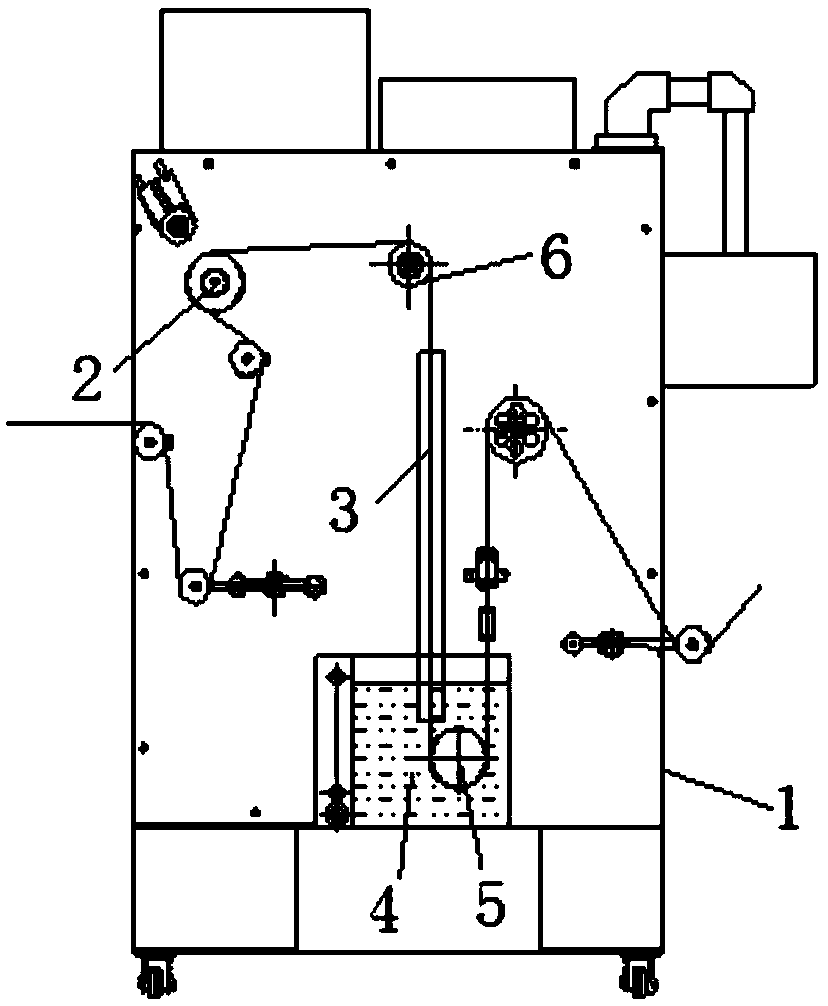 Welding strip annealing device and annealing method
