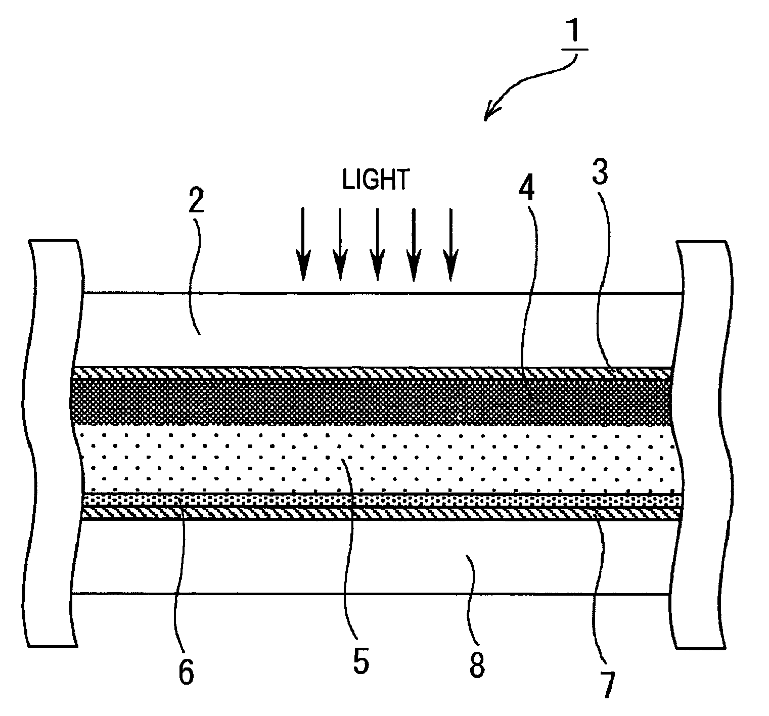 Solid electrolyte, photoelectric converter and process for producing the same