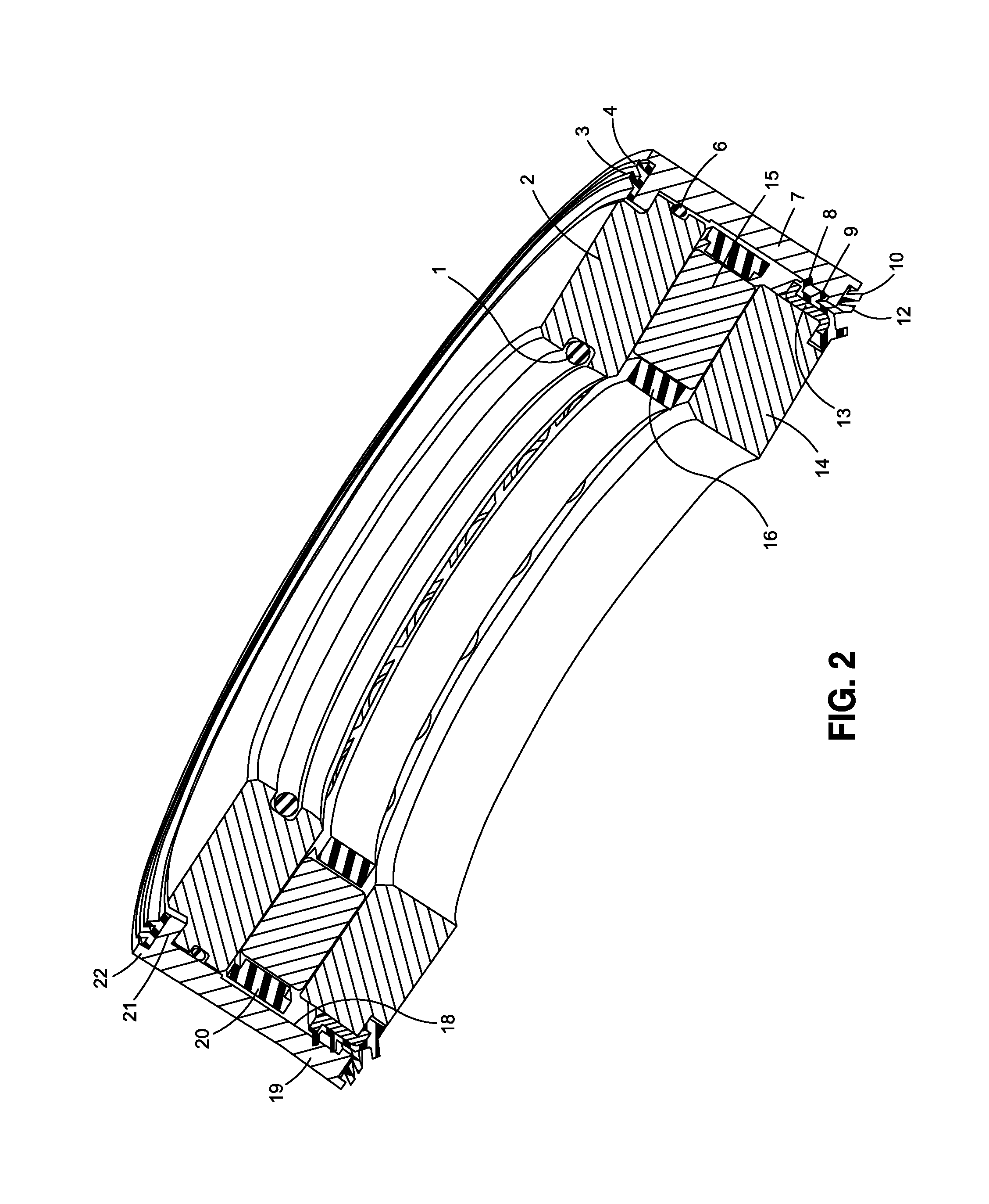 Sealing assembly in a thrust bearing king pin application