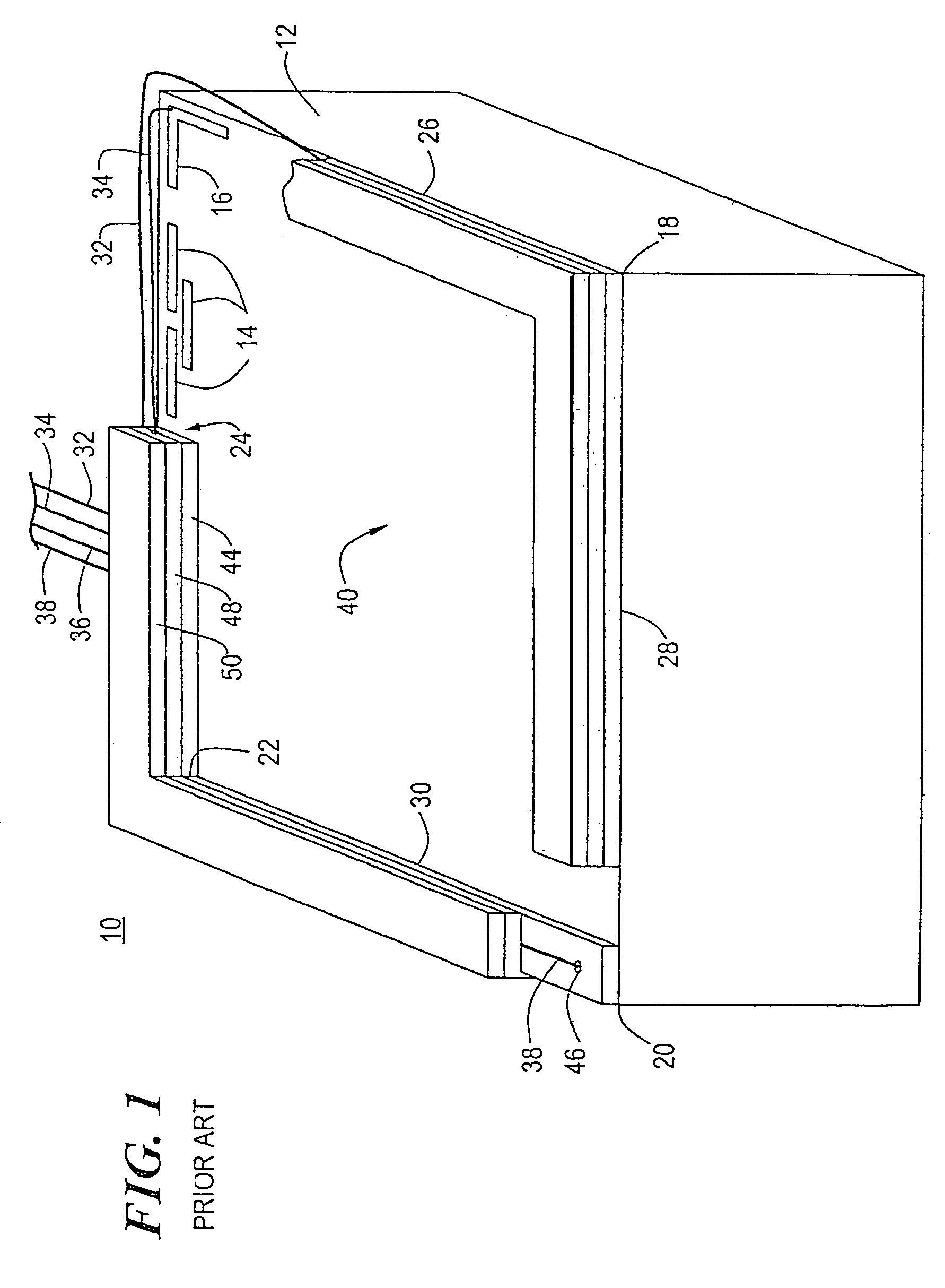Touch screen panel with integral wiring traces