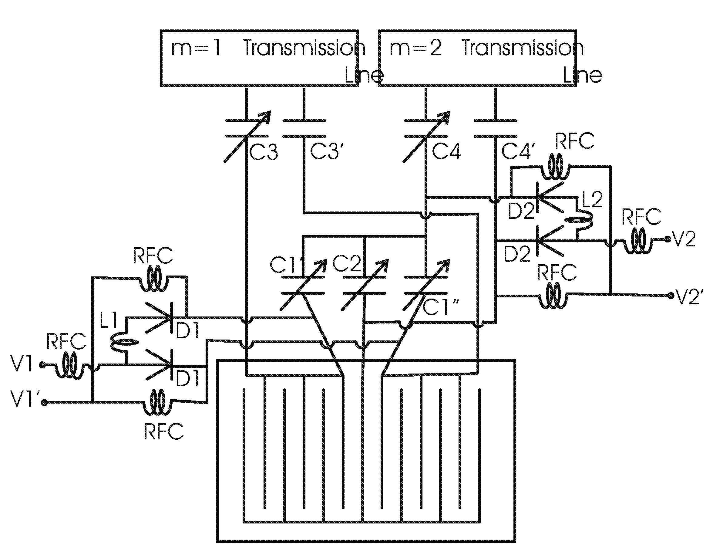 Millipede surface coils