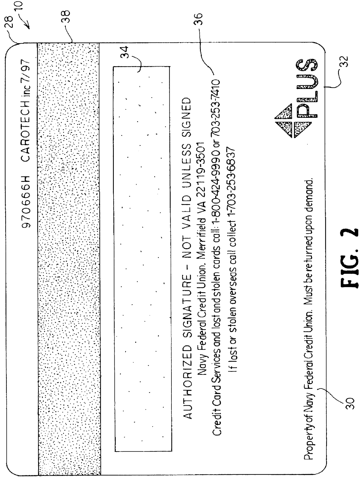 Security card and system for use thereof