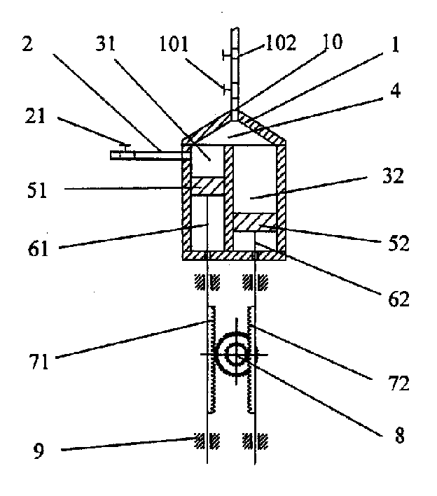 Device capable of qualitatively filling liquid