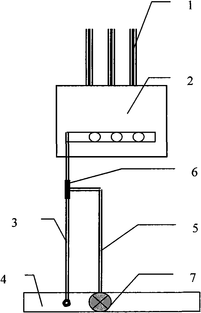 Method for grounding single-core high-voltage cable metal sheath