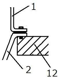 Barreled solidified grease discharging device