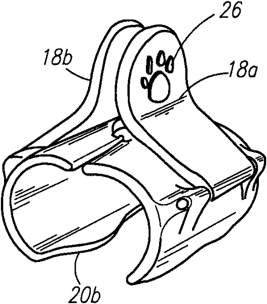 Domestic cat pinching guidance behavior inhibition device and method