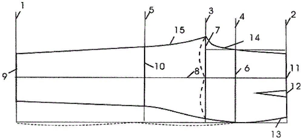 A kind of pants pattern cutting method