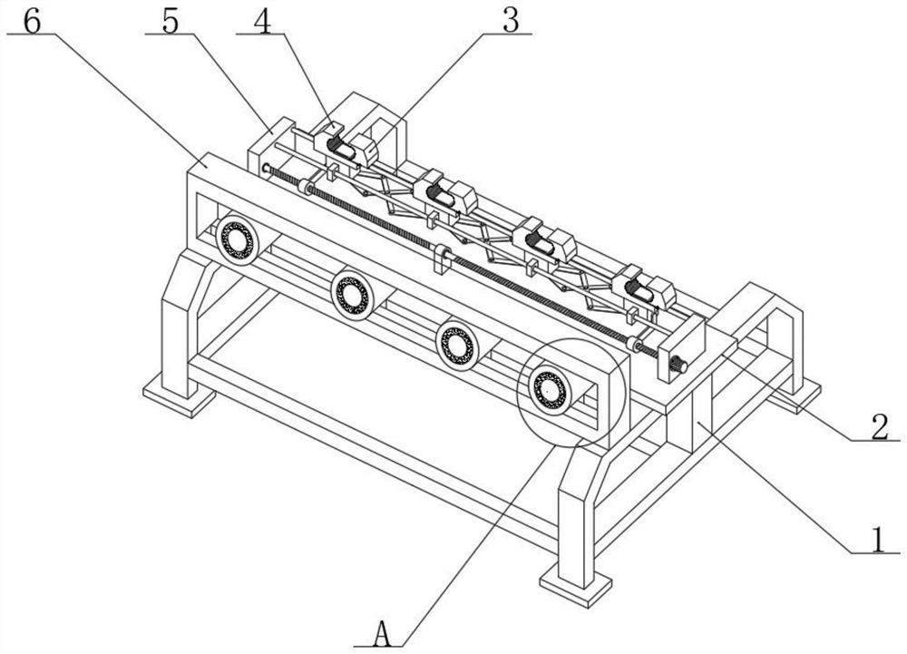 Steel bar positioning mechanism for mesh welding machine