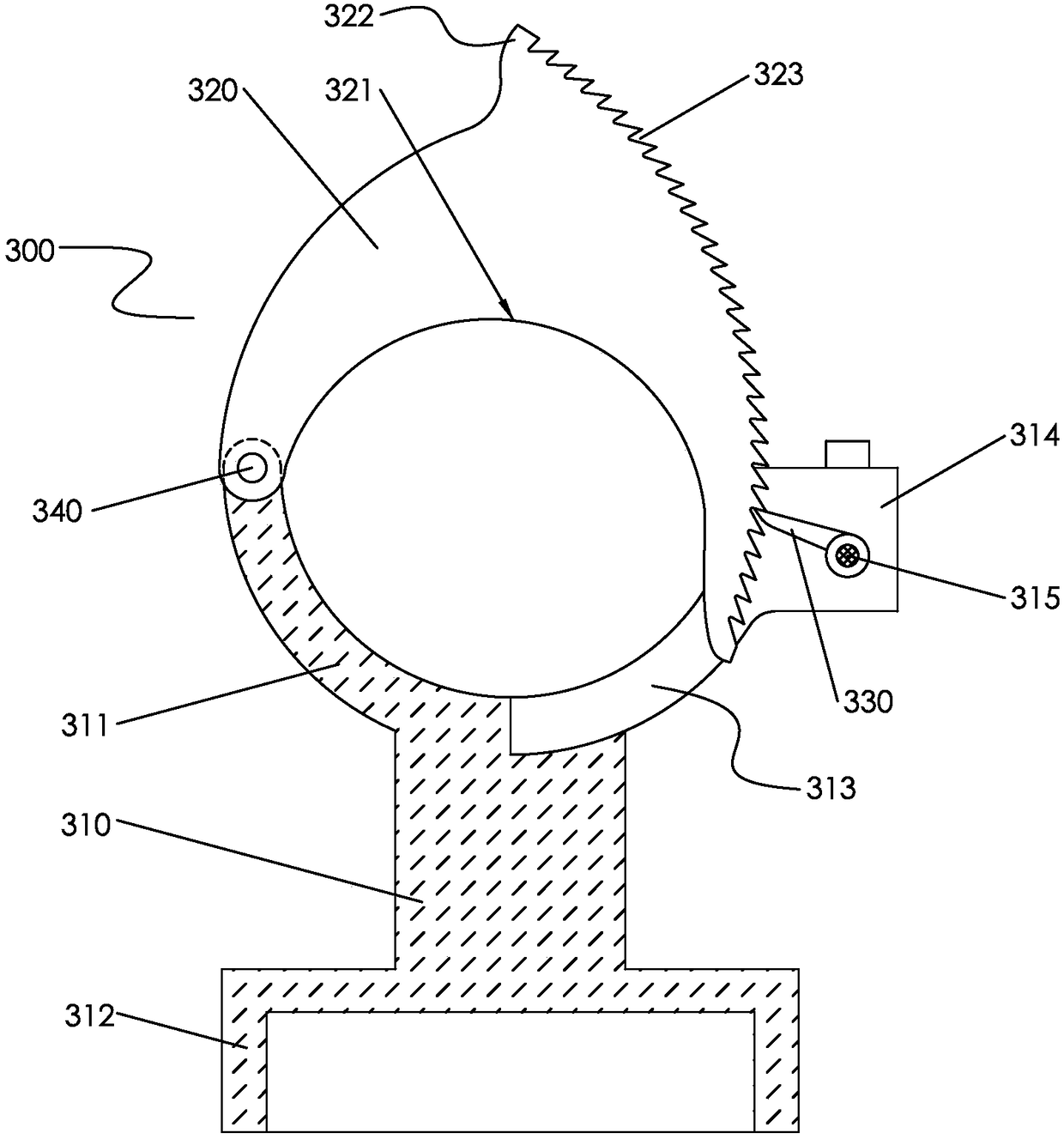 Insulated holding pole device for replacing drop-out fuse