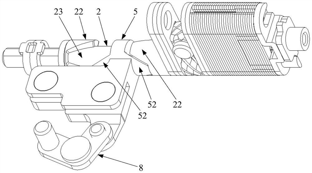 An electronic device and its driving mechanism