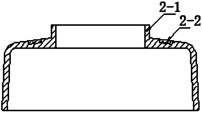 A three-element structure indoor post insulator