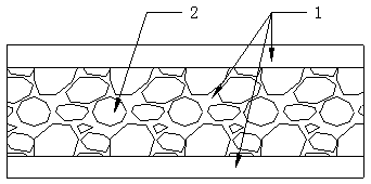 Aerogel composite material preparation method