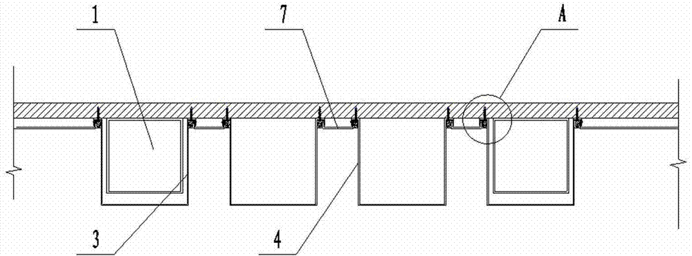 Construction method for coating rafters of pseudo-classic architecture roof by using aluminum veneers