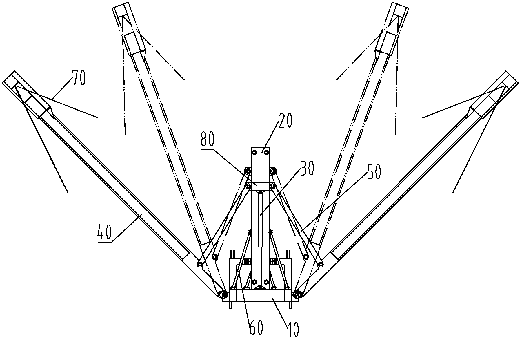 Crane and super hoisting device thereof