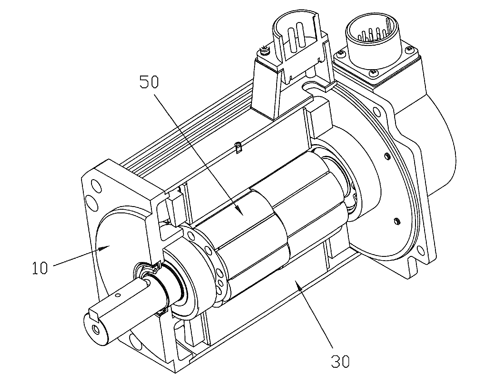 Servo motor and rotor thereof