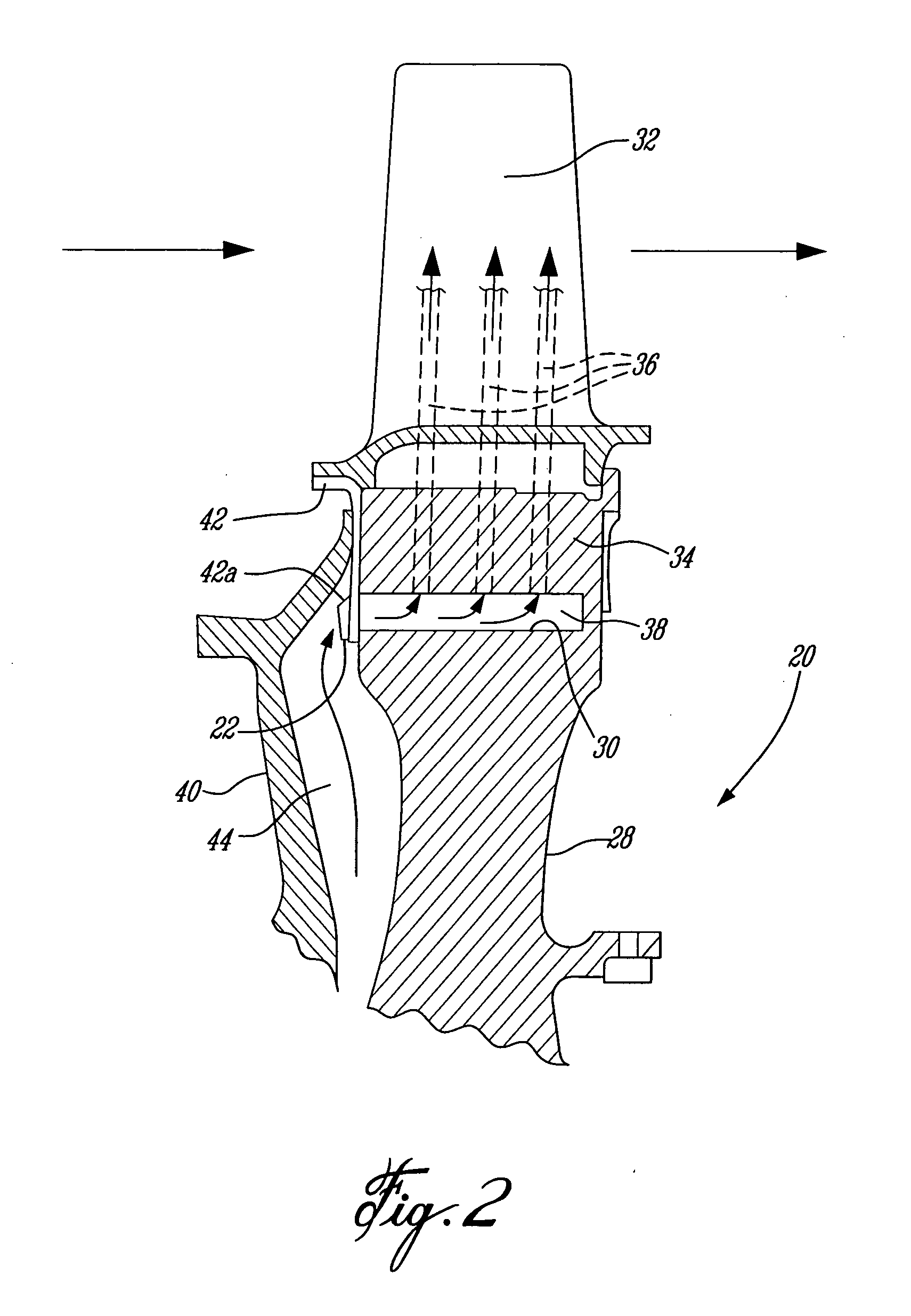 Rotor assembly with cooling air deflectors and method