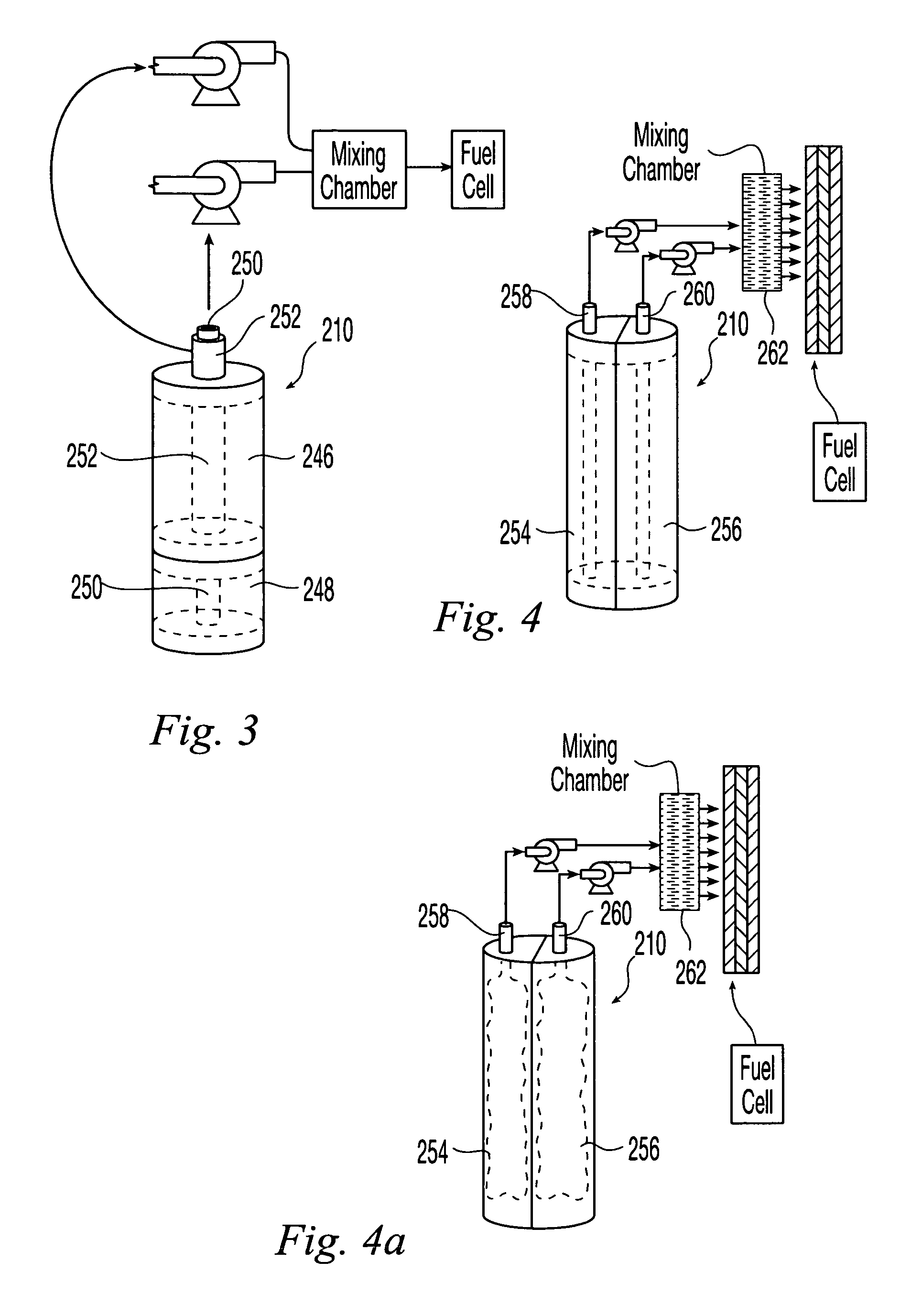 Apparatus and method for in situ production of fuel for a fuel cell