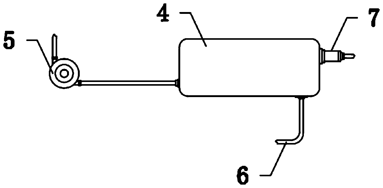 Pipeline type constant-temperature evaporator for refrigeration house