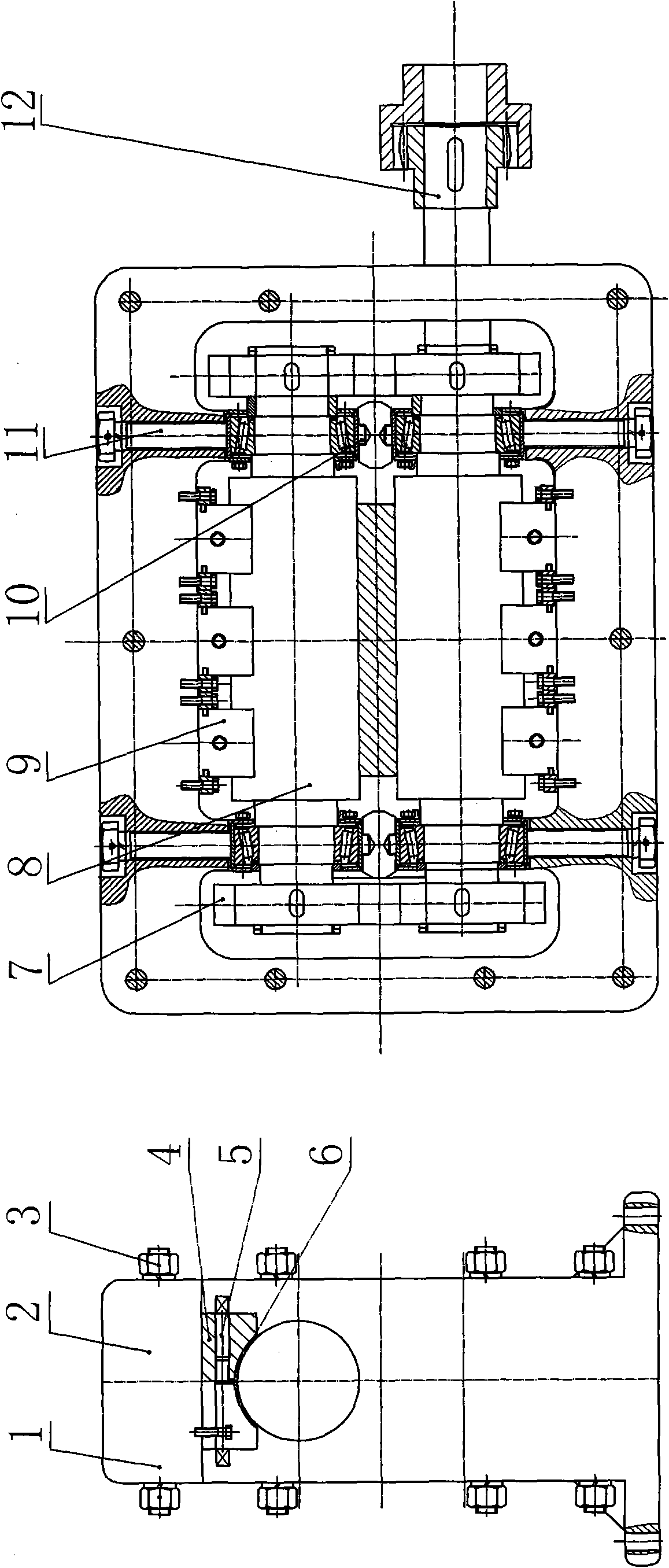 Equipment for continuously rolling metal plates and strips