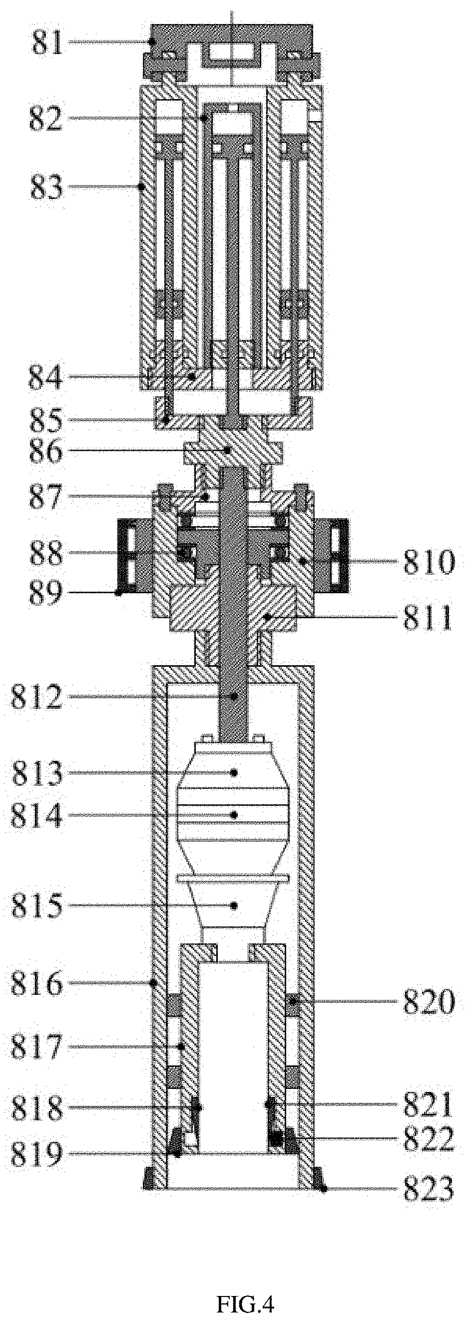 Moon-based in-situ condition-preserved coring multi-stage large-depth drilling system and method therefor