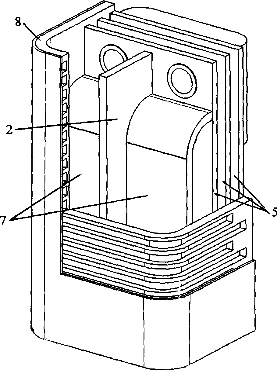 Welding method of thermonuclear reactor experiment cladding modular unit assembly
