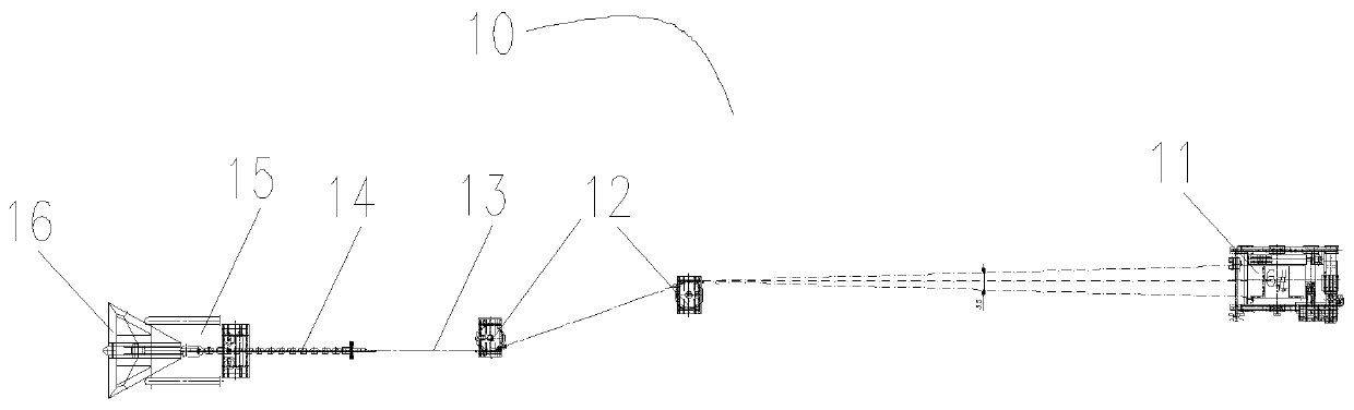 Multi-point mooring and position-fixing system for floating installation and ship-moving operation and ship-moving method