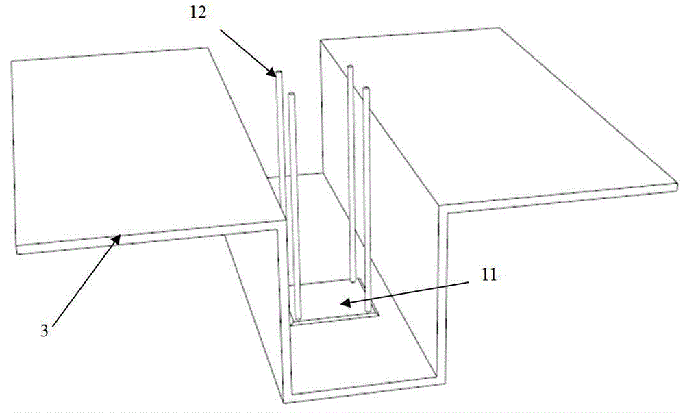 A construction method for reserving structural column holes on beam slabs