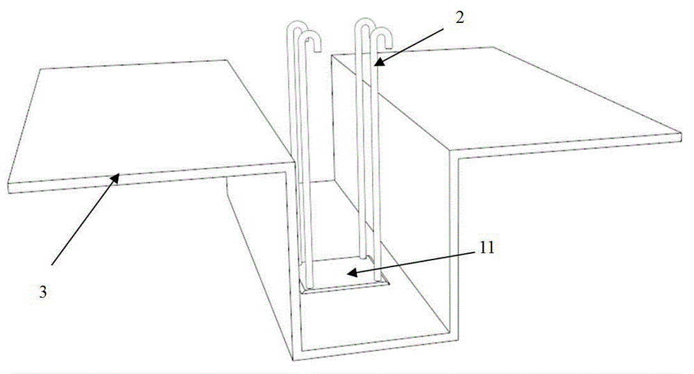 A construction method for reserving structural column holes on beam slabs