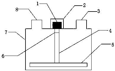 Stirring device for dried tangerine peel