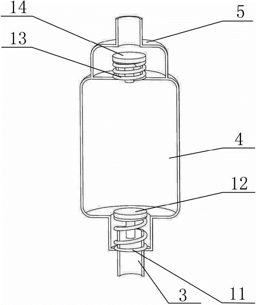 One-way valve hydraulic glass cleaner