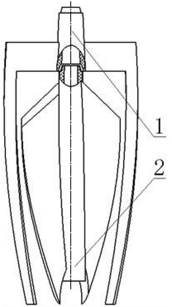 Opposite-rotation-direction combined rotor in heat exchange tube