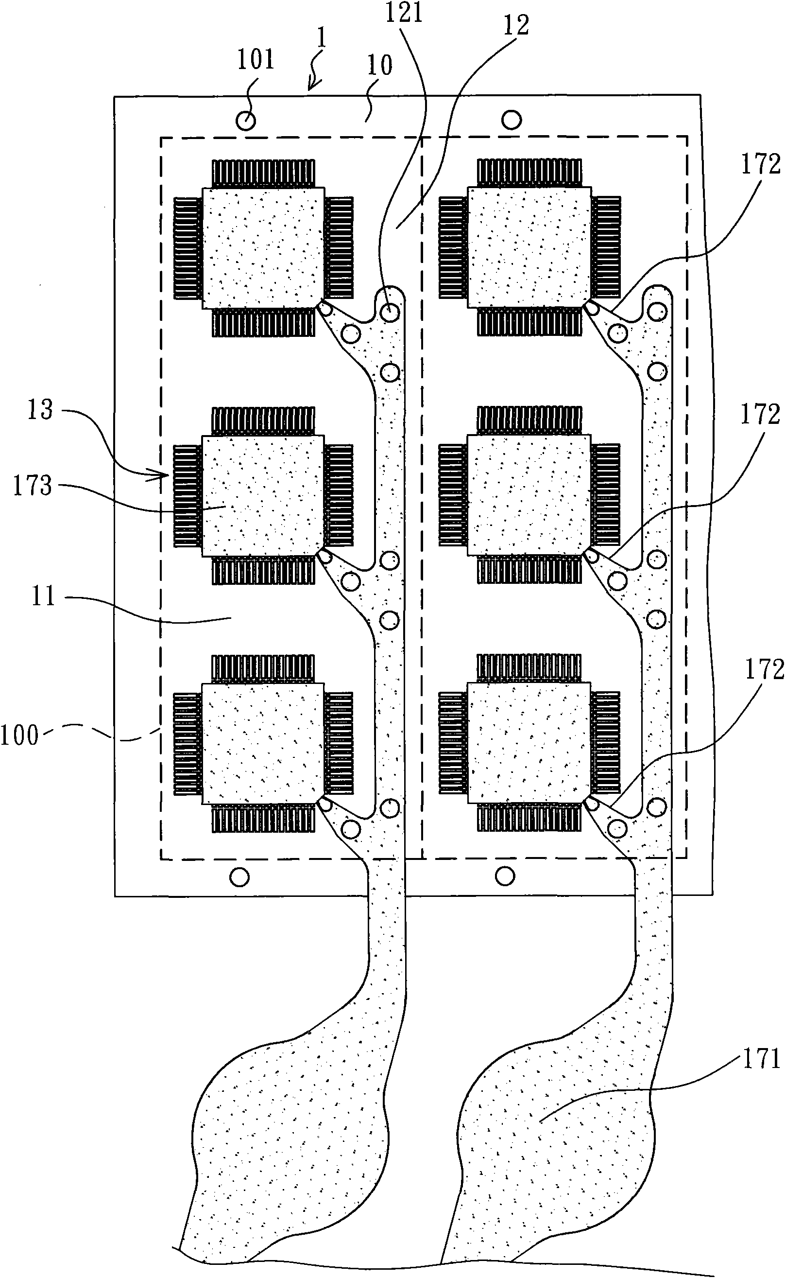 Method and structure for molding leadframe strip