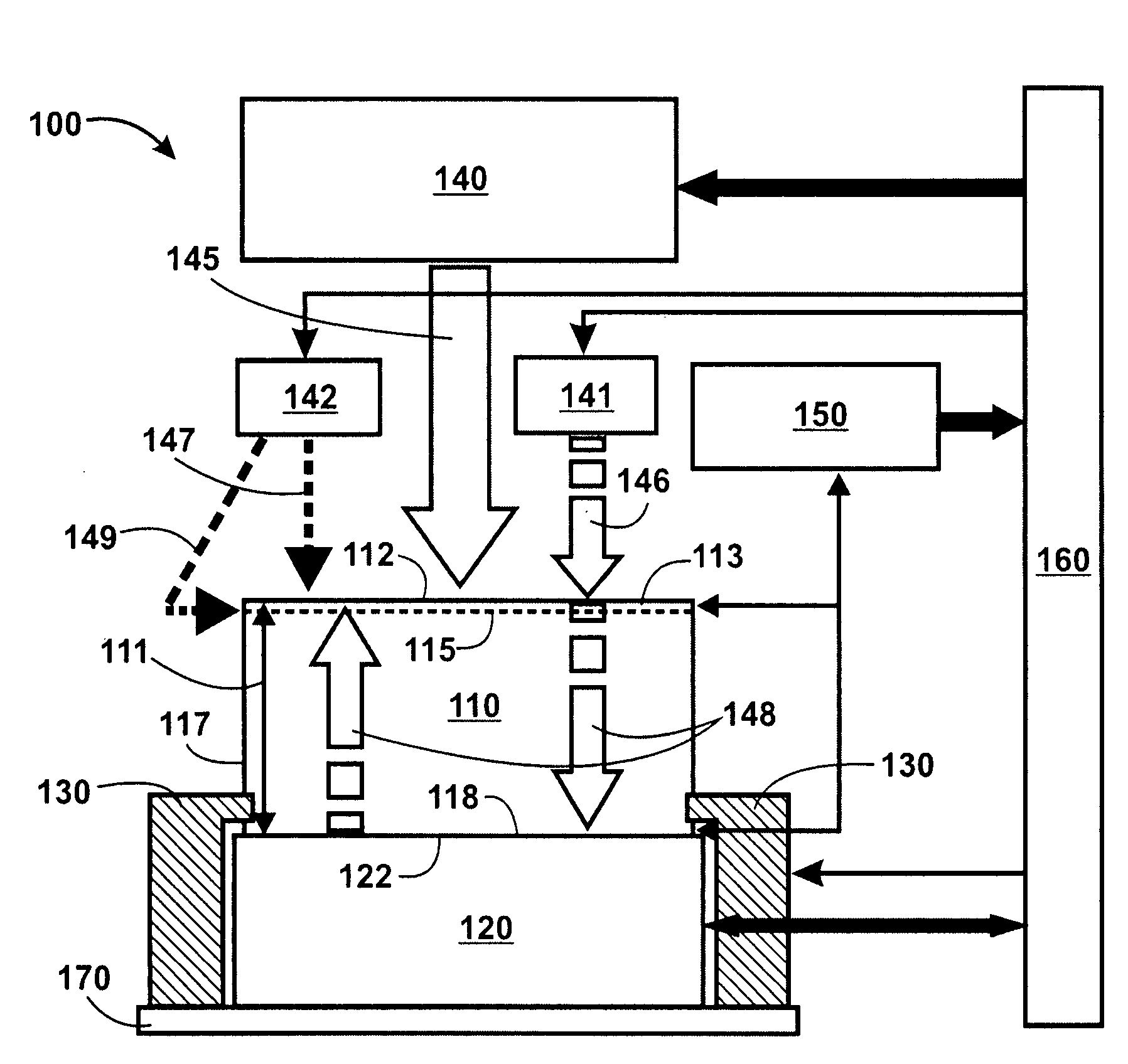 Apparatus and method of temperature conrol during cleaving processes of thick film materials
