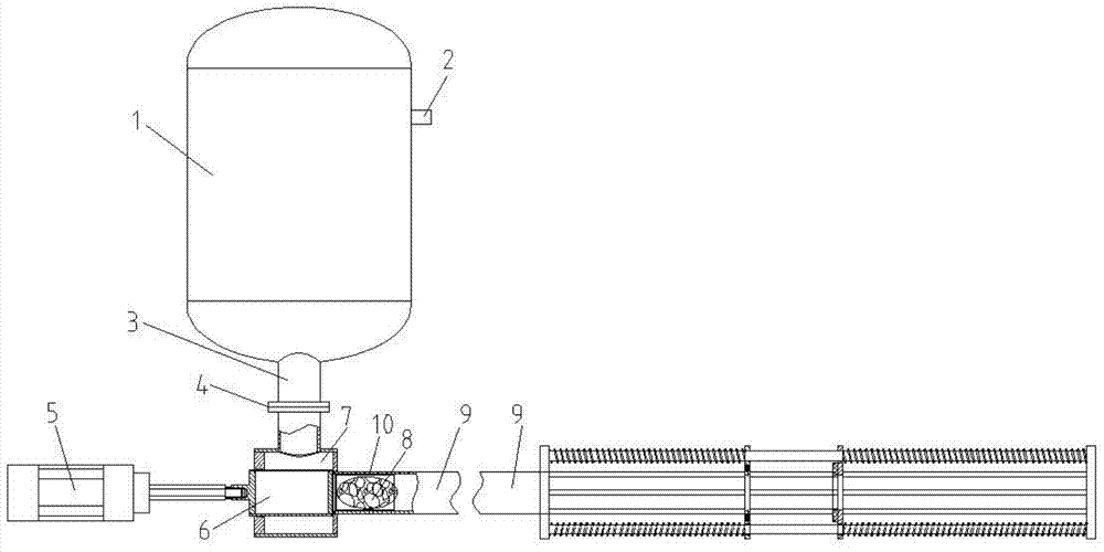 Turbofan engine inlet part birdshot impacting device