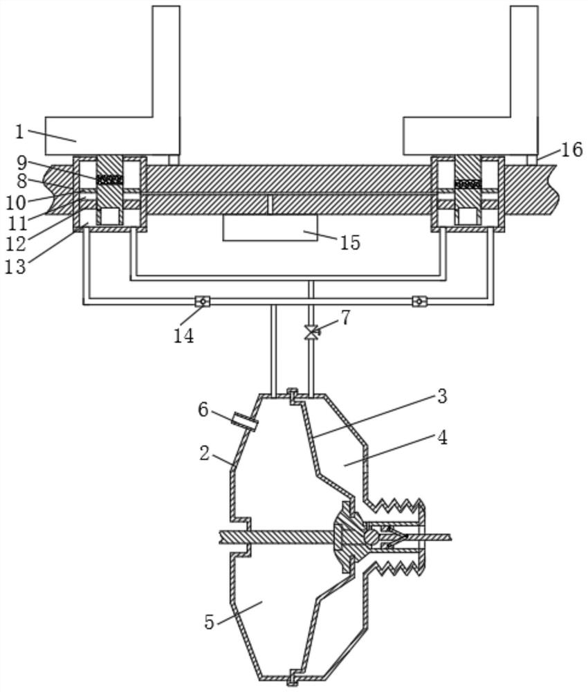 Auxiliary emergency braking device for electric automobile