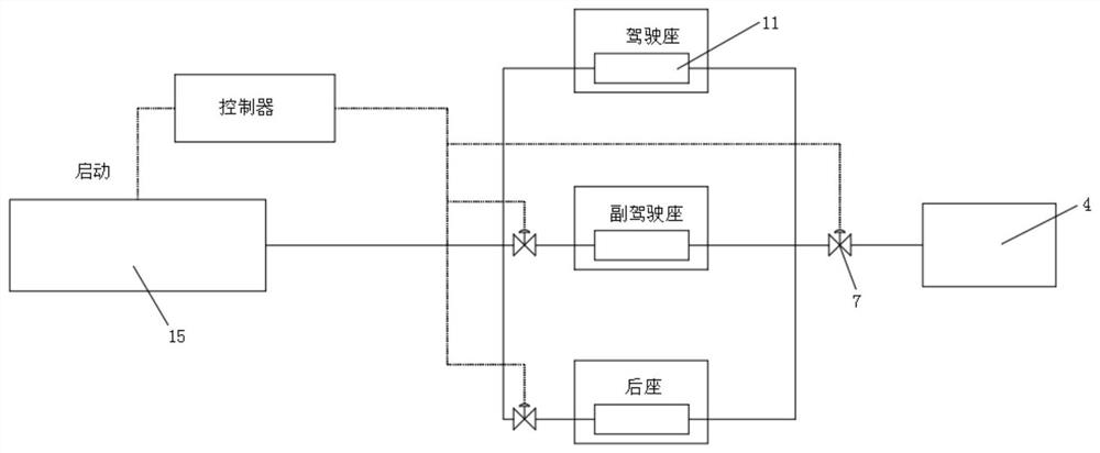 Auxiliary emergency braking device for electric automobile