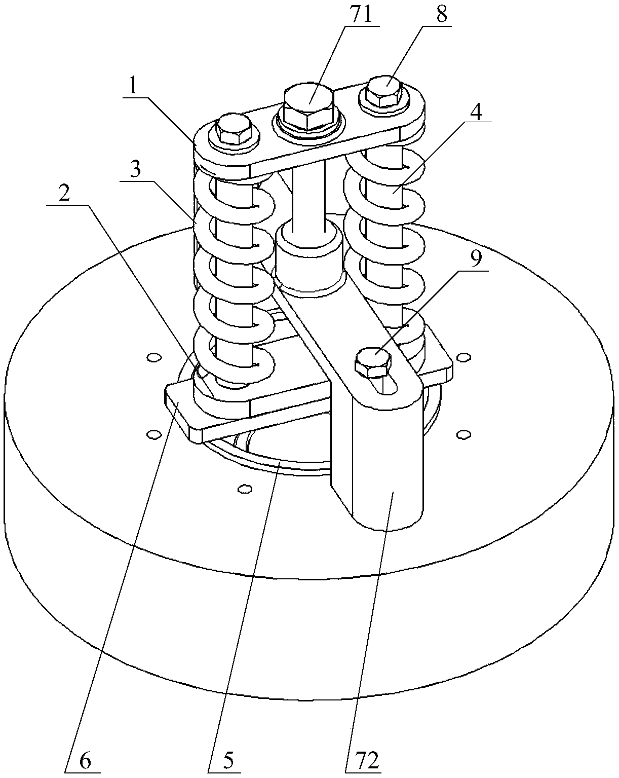 Bearing assembly and bearing preloading device