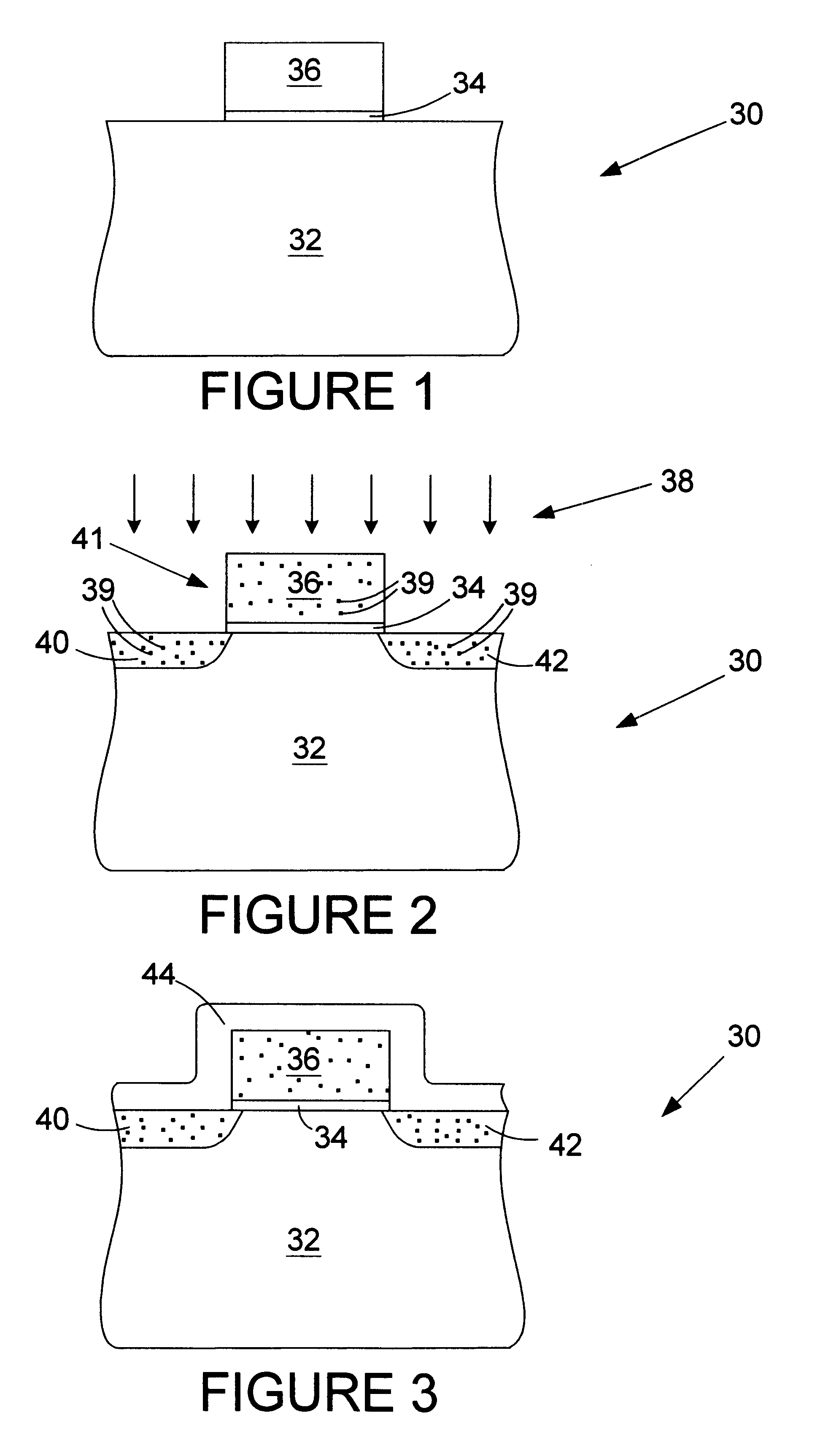 Metal gate electrode using silicidation and method of formation thereof