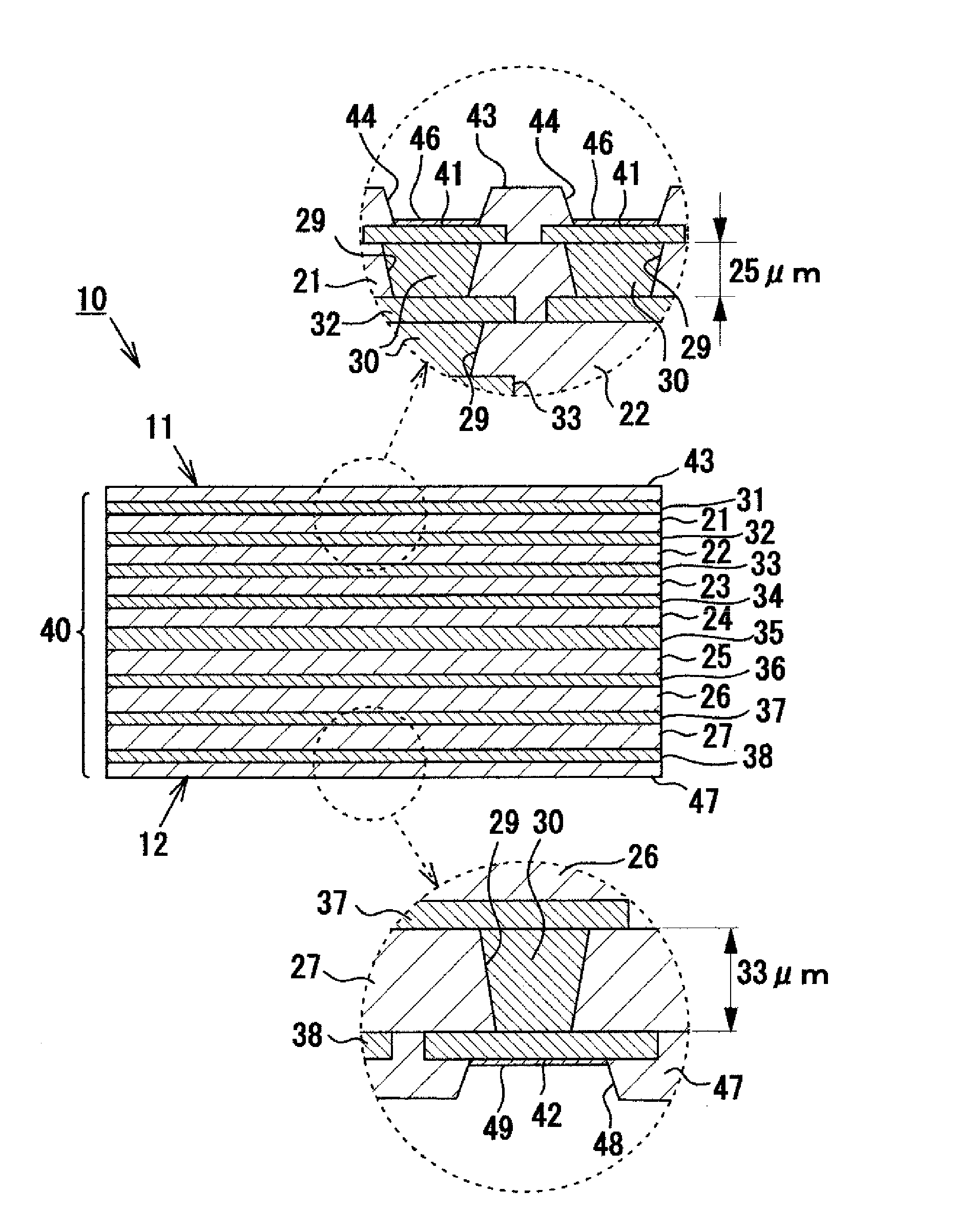 Multilayer wiring substrate