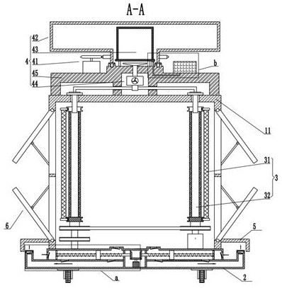 Combined power distribution cabinet with moisture-proof function