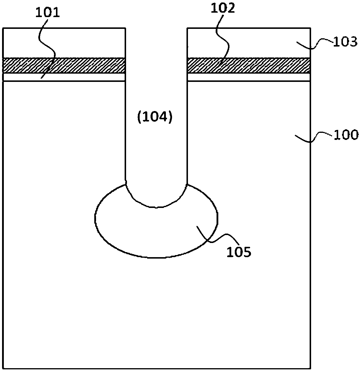 Trench gate device structure having carrier storage region and method for manufacturing the same