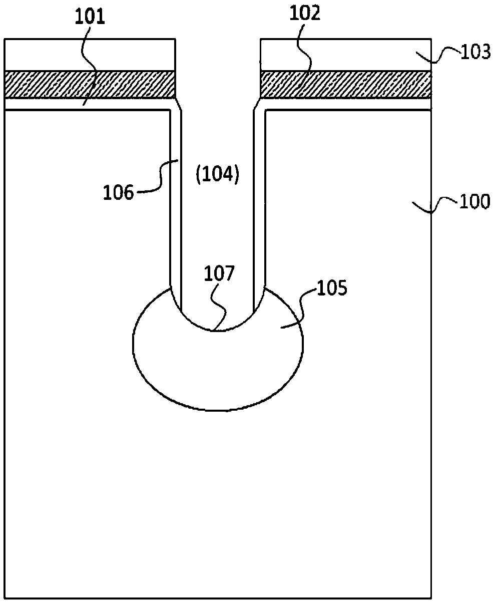 Trench gate device structure having carrier storage region and method for manufacturing the same