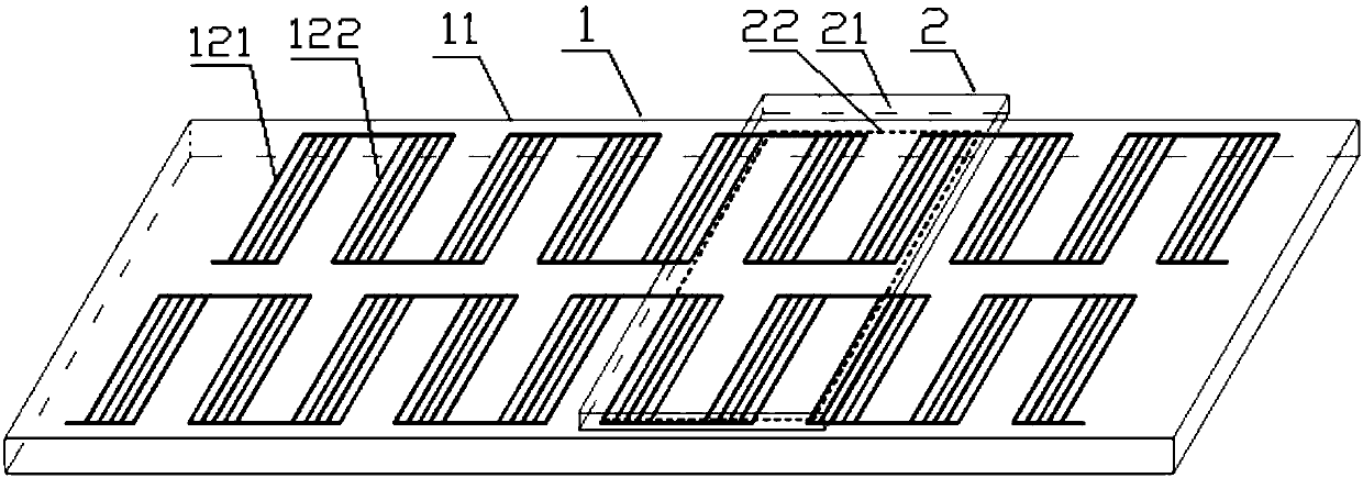 A Time Grating Linear Displacement Sensor