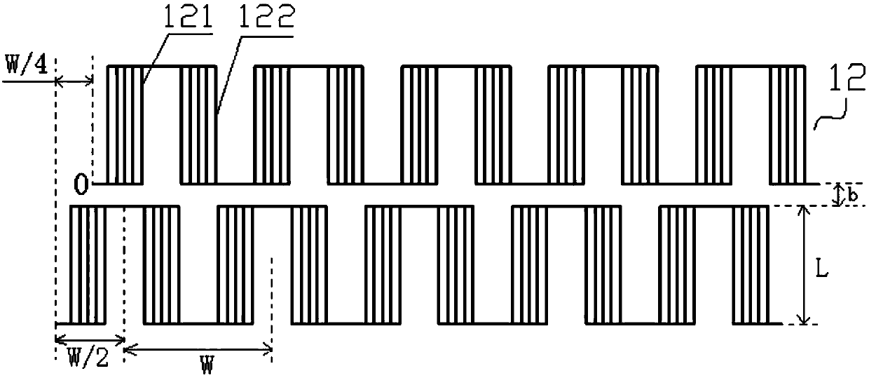 A Time Grating Linear Displacement Sensor